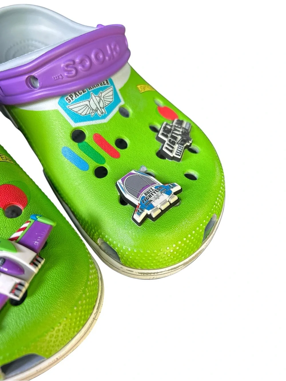 Crocs Toy Story‎ Unisex Woody Classic Clog Multicolor Sz US 5 Youth Disney